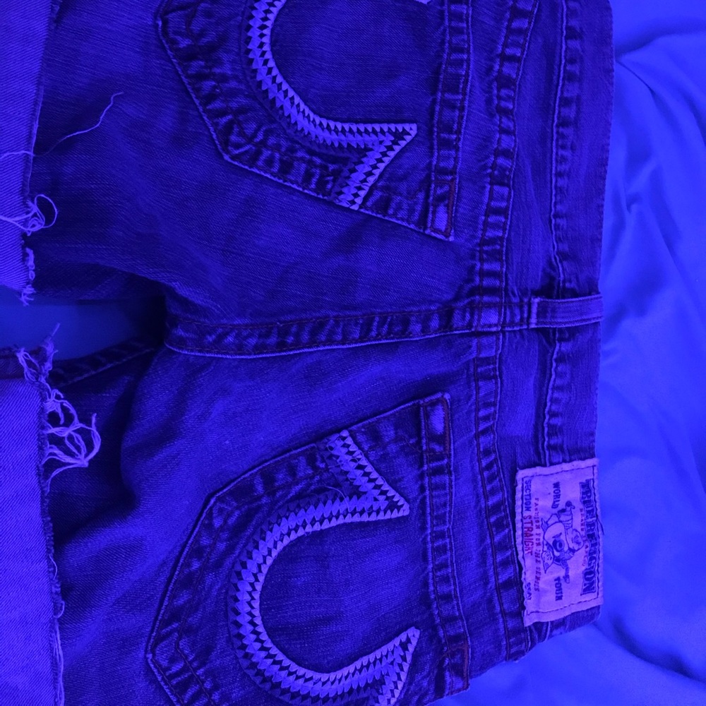 True religion jean shorts